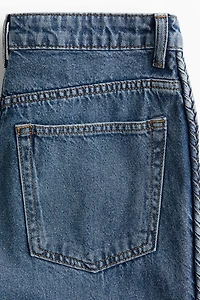 Straight High Ankle Jeans