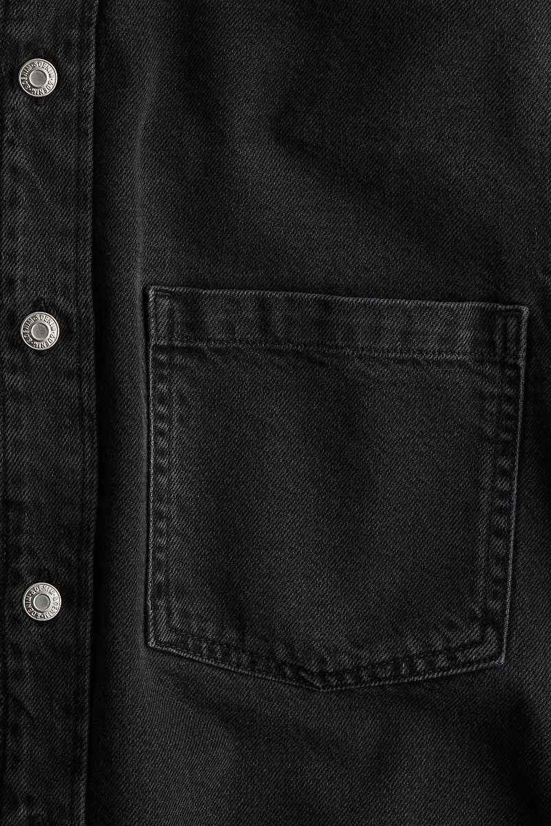 Feather Soft Oversized Denim Shirt