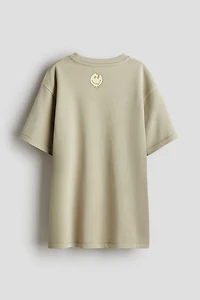 T-Shirt with Printed Motif