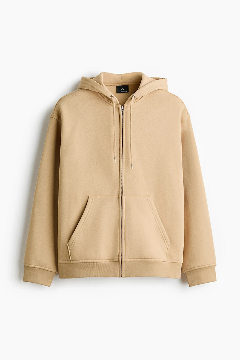 Loose-Fit Hooded Jacket