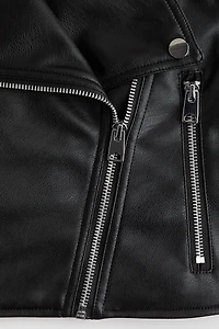 Veste de style motard