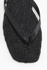 Espadrille Flip-Flops