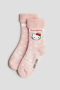 Lot de 3 paires chaussettes en bouclé