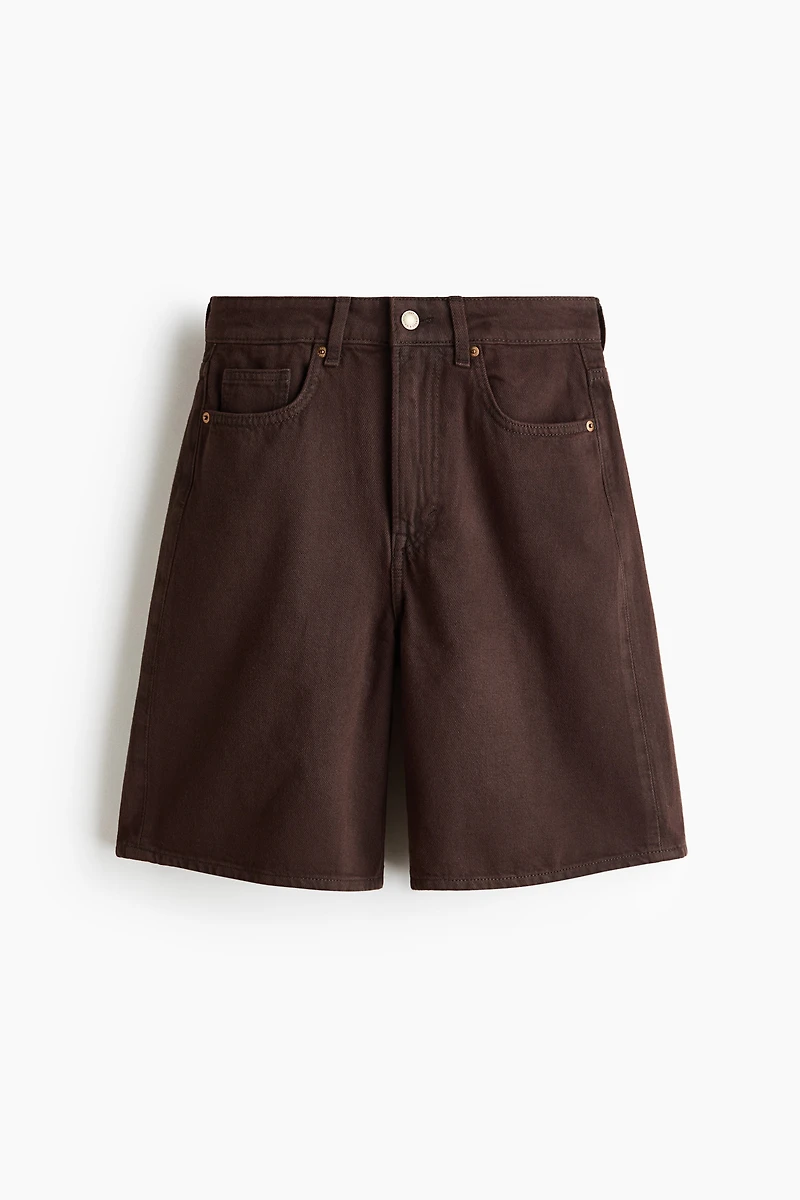Denim Bermuda Shorts