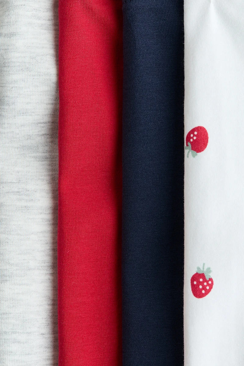 4-pack Cotton Jersey Leggings