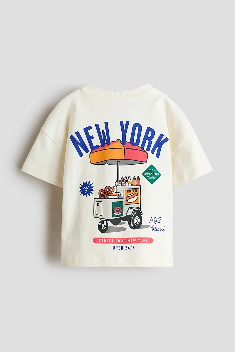 T-shirt imprimé en coton