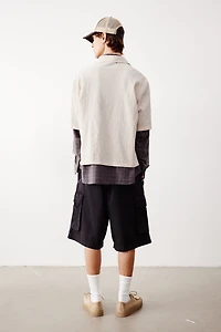 Loose-Fit Cargo Shorts