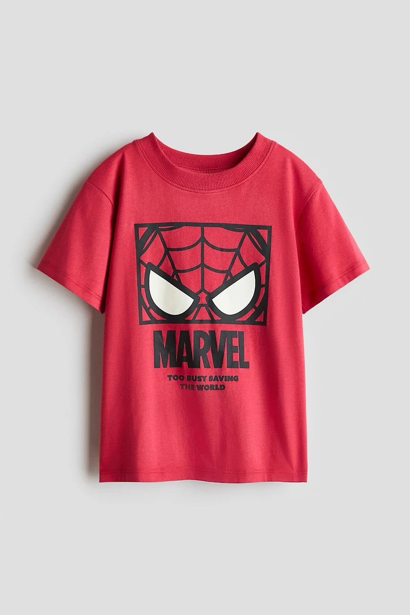 Printed Cotton T-Shirt