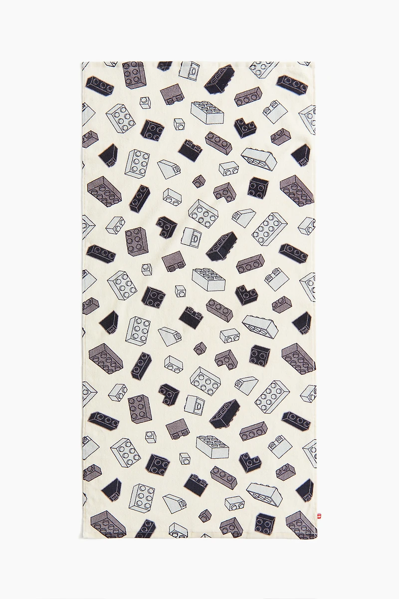 Patterned Bath Towel