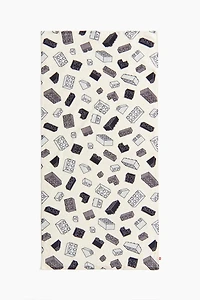 Patterned Bath Towel