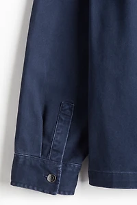 Loose-Fit Utility Overshirt