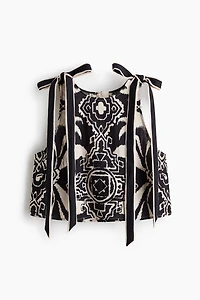 Tie-Strap Crop Top