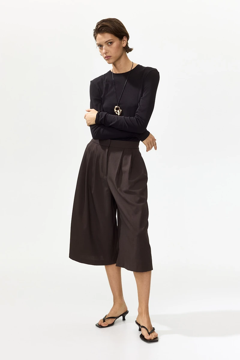 Jupe-culotte large
