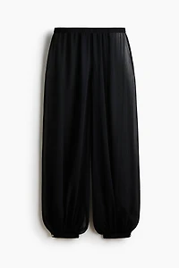 Balloon-Leg Pull-On Pants