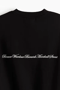 Embroidered Sweatshirt