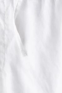 Regular-Fit Linen Shorts