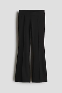 Flared Viscose-Blend Leggings