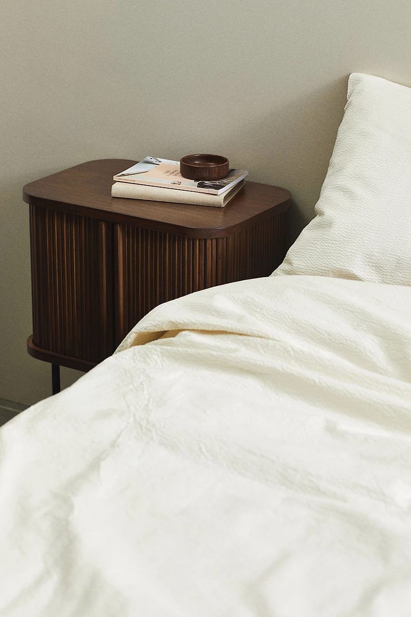Sliding-door End Table
