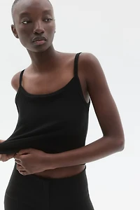Ribbed Cotton Tank Top