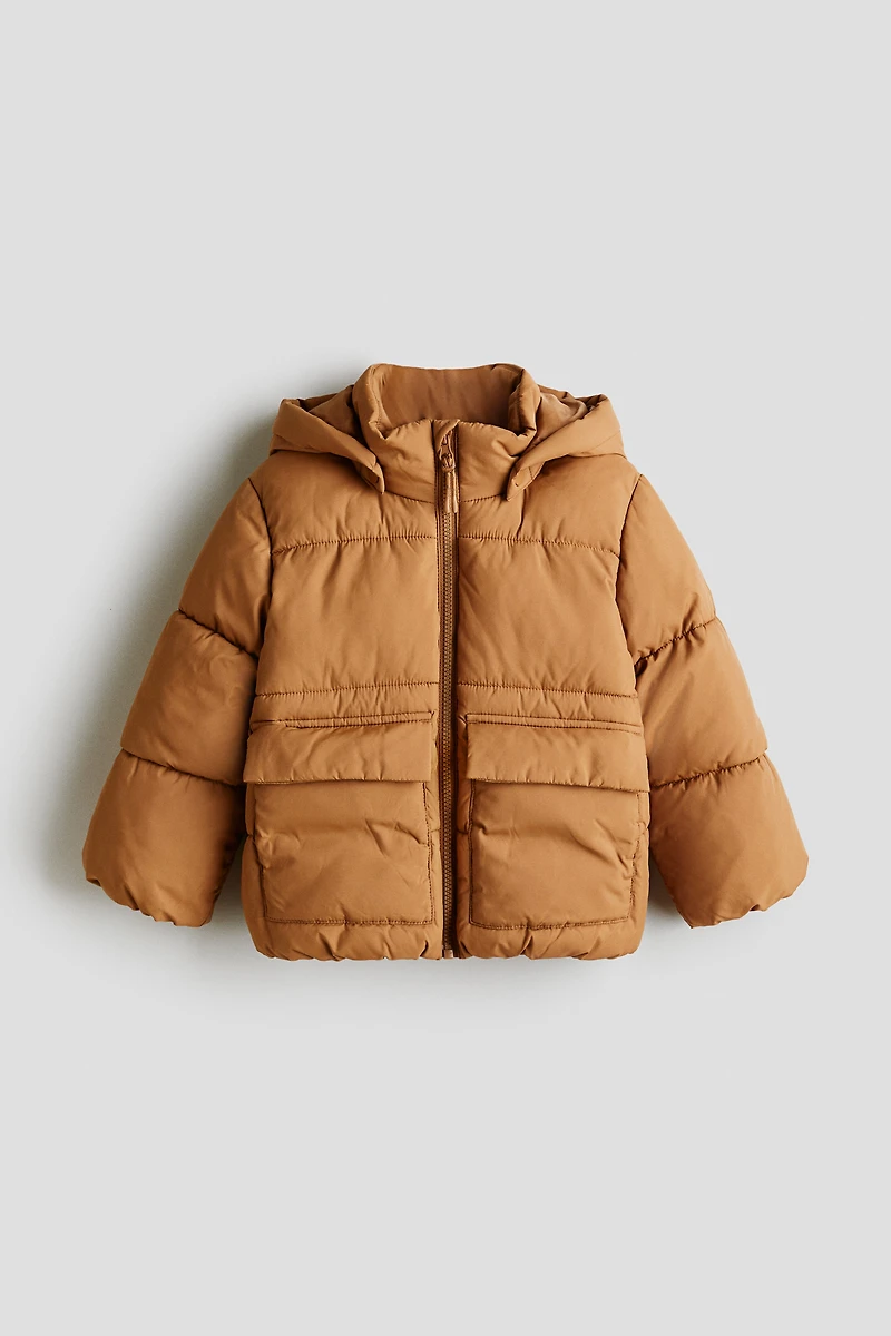 Water-Repellent Puffer Jacket