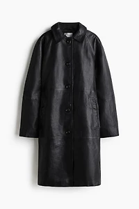 Manteau en cuir