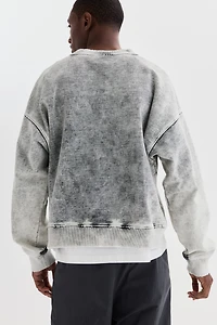 Chandail délavé coupe très grande