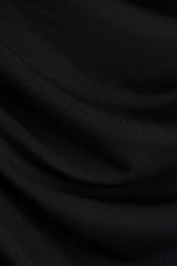 One-Shoulder Mesh Top