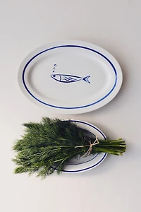Large Porcelain Serving Plate