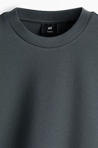 Oversized-Fit Scuba T-Shirt