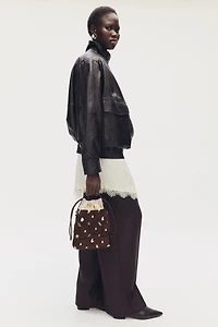 Crossbody Bucket Bag