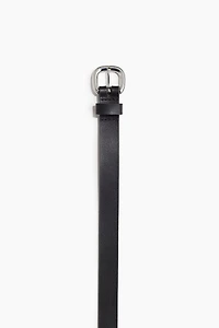 Narrow Leather Belt