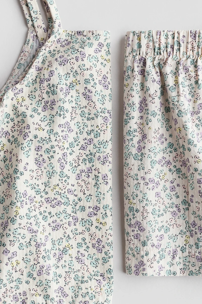 2-Piece Cotton Seersucker Set