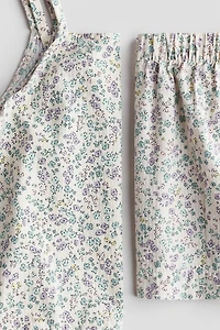 2-Piece Cotton Seersucker Set