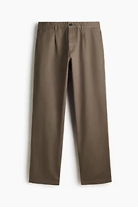 Relaxed-Fit Cotton Twill Chinos