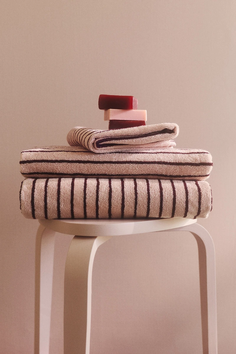 Striped Bath Towel