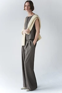 Gilet sans manches ajusté