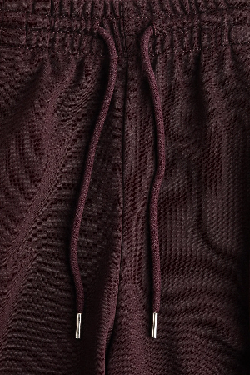 Pleat-Detail Drawstring Pants