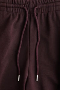Pleat-Detail Drawstring Pants