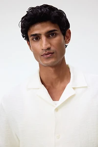 Regular-Fit Jersey Resort Shirt