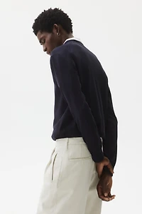 Regular-Fit Fine-Knit Polo Shirt