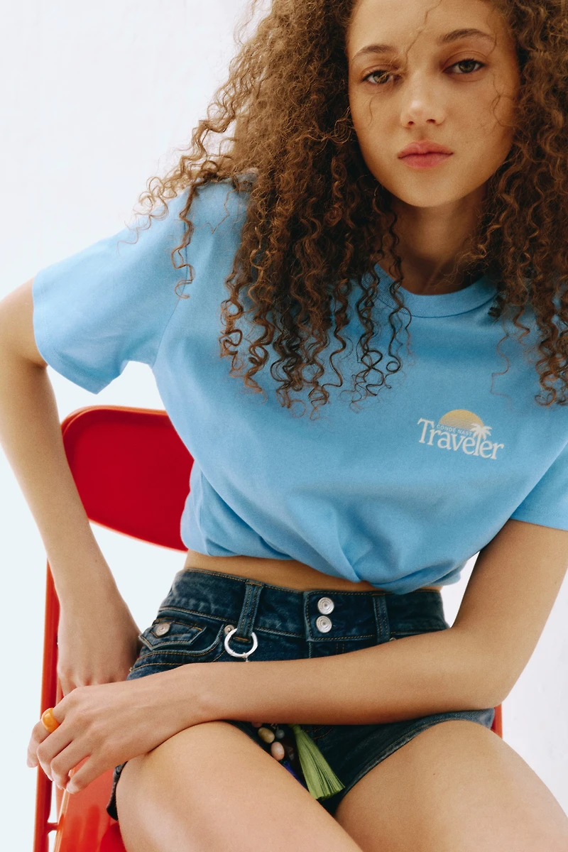 Printed Cotton T-Shirt