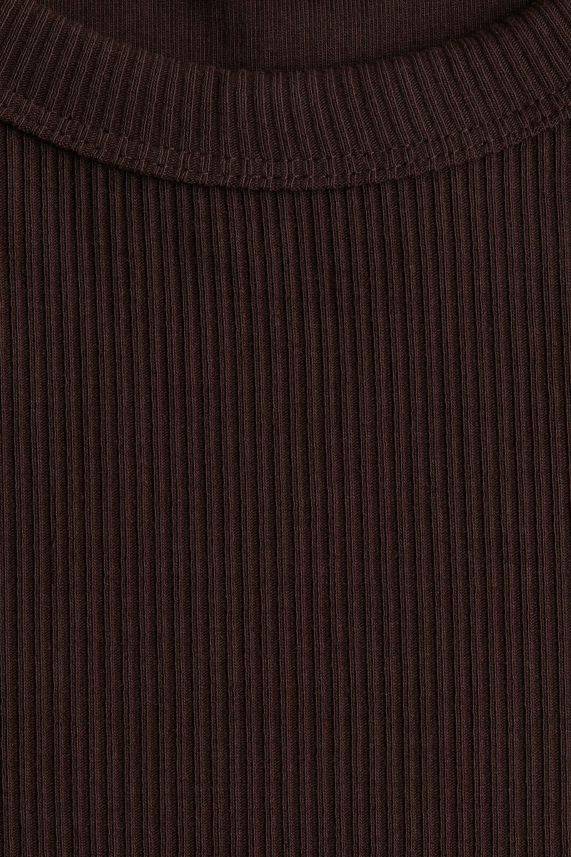 Ribbed T-shirt