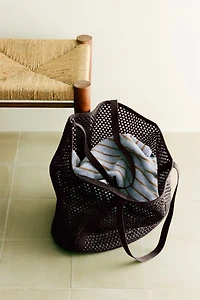 Sac de plage en filet