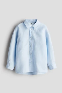 Loose-Fit Linen Shirt