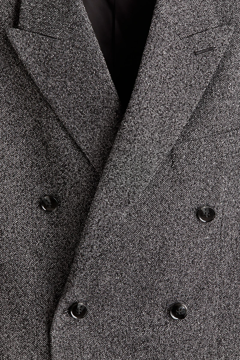 Regular-Fit Double-Breasted Jacket