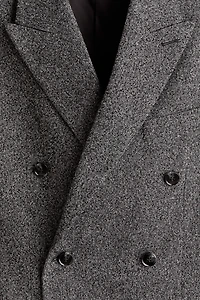 Regular-Fit Double-Breasted Jacket