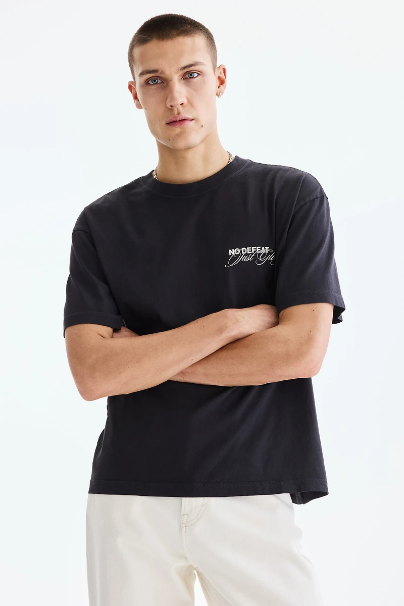 T-shirt imprimé Coupe Flottante