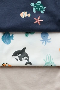 3-Pack Cotton T-Shirts