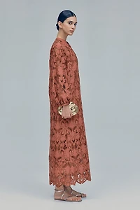 Eyelet Embroidered Dress