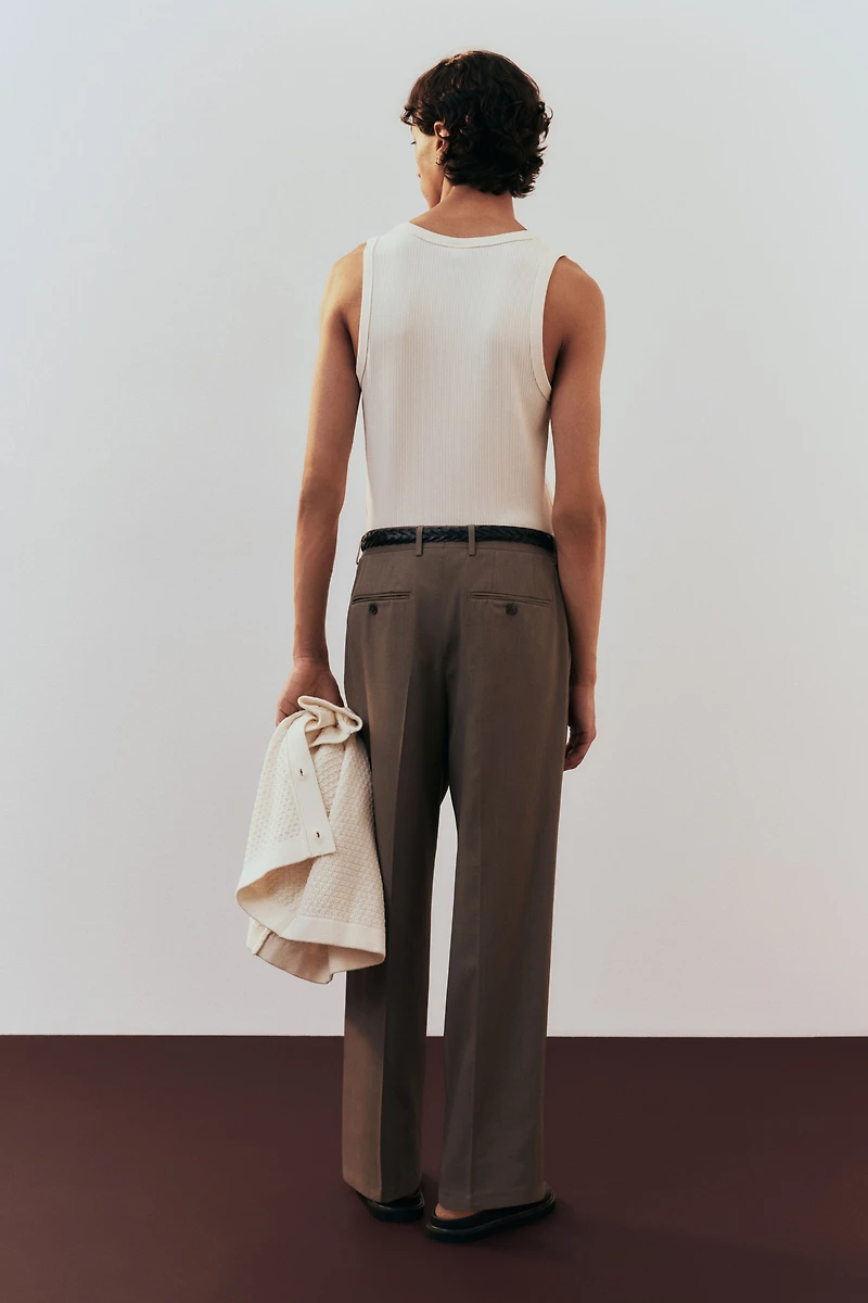 Regular-Fit Suit Pants